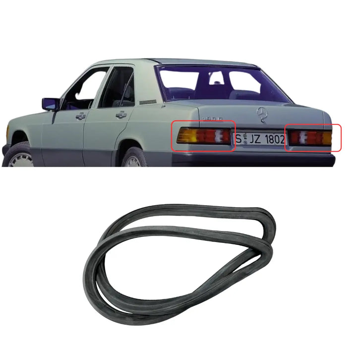 Achterlichten | Mercedes W201/190 1982-1993 | rood / smoke Achterlichten | Mercedes W201/190 1982-1993 | rood / smoke