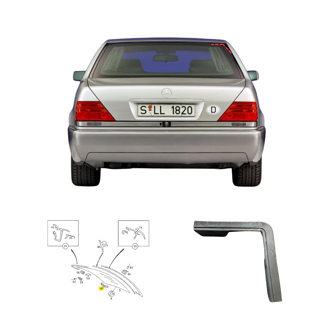Moulure Porte Avant Droite Chromée VW Passat B6 Moulure Porte Avant Droite Chromée VW Passat B6