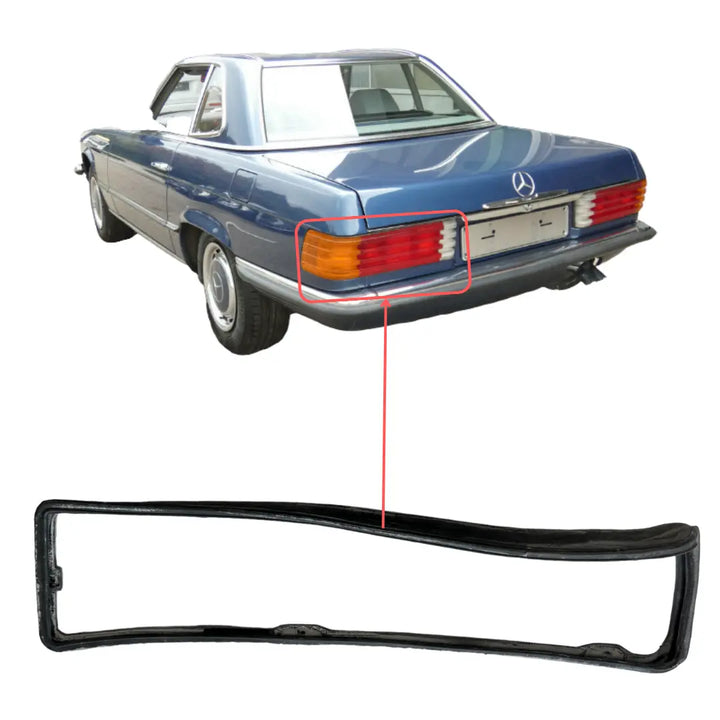 W107 R107 SL/SLC Sealing Rear Light Left New - MBZCLASSICPARTS 