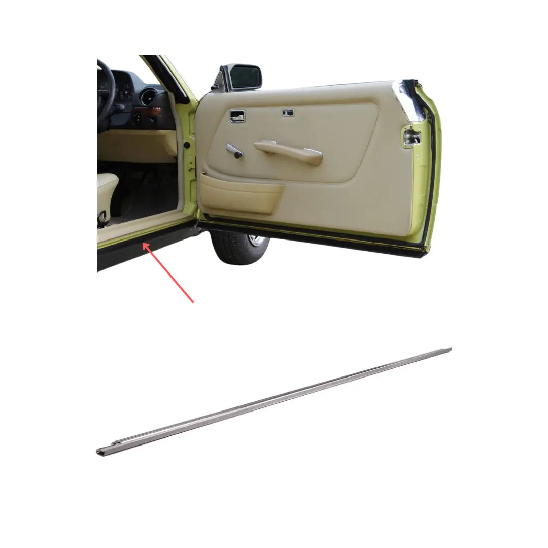 W123 Coupé Abdichtung Schweller rechts Neu » Mercedes Teile online  