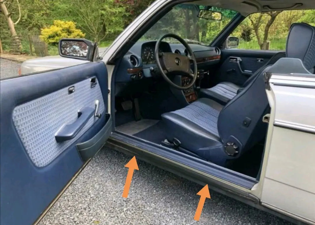 W123 Coupé Schweller Abdeckung Neu » Mercedes Teile online kaufen 