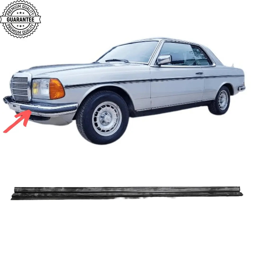 W123 Coupé Stoßfänger Aufprallgummi vorne NEU » Mercedes Teile 
