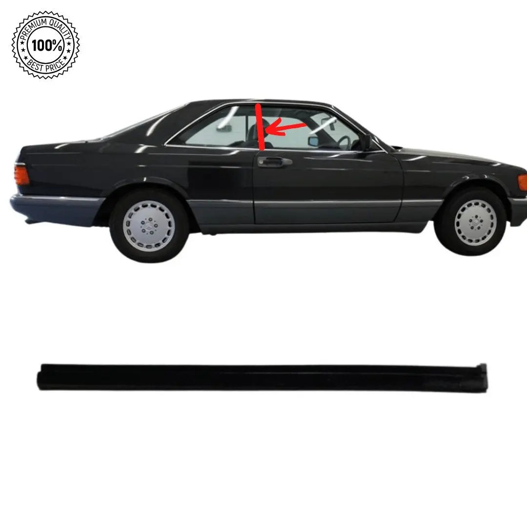 W124 Coupé Abdichtschiene Seitenfenster Links Außen NEU » Mercedes